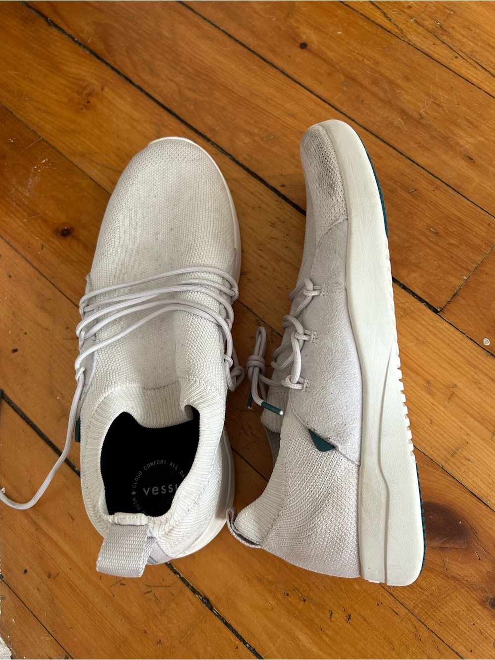 Vessi Cityscape Classic Sneaker Birch White mens 10 Waterproof